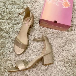 Jellypop Gold Sandals
